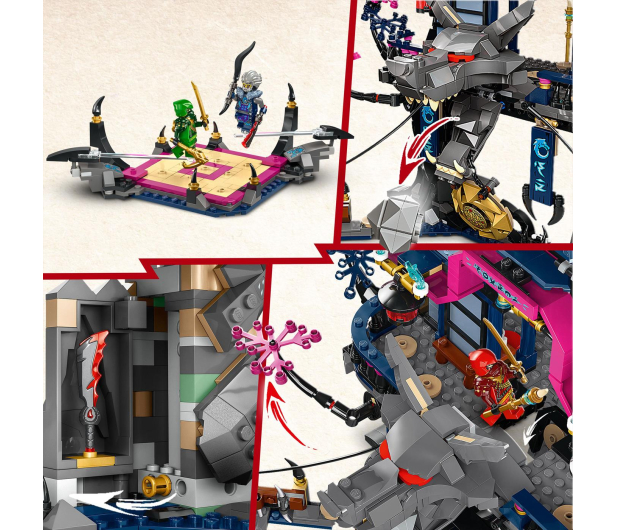 LEGO Ninjago 71813 Dojo cienia Wilczej Maski - 1308249 - zdjęcie 4